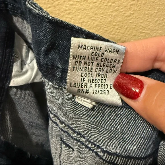 Women’s Size 11 Cool-G Dark Blue Stone Wash Skinny Jeans - Picture 7 of 12